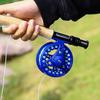 Fly Fishing Reels 2+1BB 5/6WT Aluminum CNC Metal Fly Fishing Reel Outdoor Fly Fishing Tackle Tool