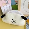 Plush Pencil Case Cute Dog Storage Bag Cartoon Pencils Pouch  School Students Supplies