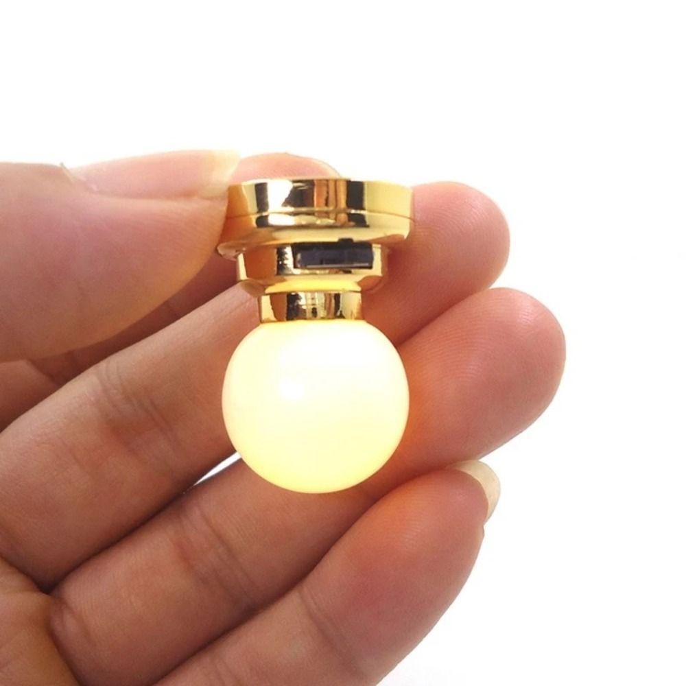 Multifunctional Dollhouse Accs 1:12 Scale Ceiling Lamp 2025 Ceiling Light