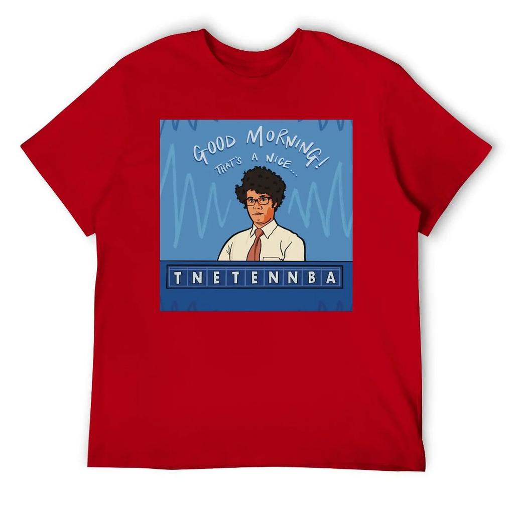 Thats A Nice Tnetennba The IT Crowd Футболка с круглым вырезом Move Top Tee Classic Novelty Fitness Размер США