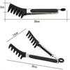Pasta Tongs Silicone Tongs Kitchen Spaghetti Tongs For Noodles Pasta Baking