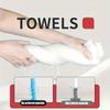 Portable Compressed Disposable Towels, Thickened Compressed Disposable Face Towels for Travel and Home Use