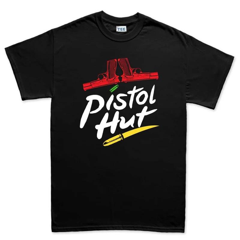 Gun Bullet Black Cotton TShirt Casual Athletic Streetwear Unisexs Fitness Muscle Cool Style