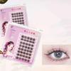 Lashes Extension Fluffy False Eyelashes Fake Segmented Eyelashes Bundles Makeup Tool