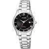 ES0000-79E ( Watch CITIZEN COLLECTION Eco-Drive Radio-controlled Thin Series Date Women's Stainless Band /Black)