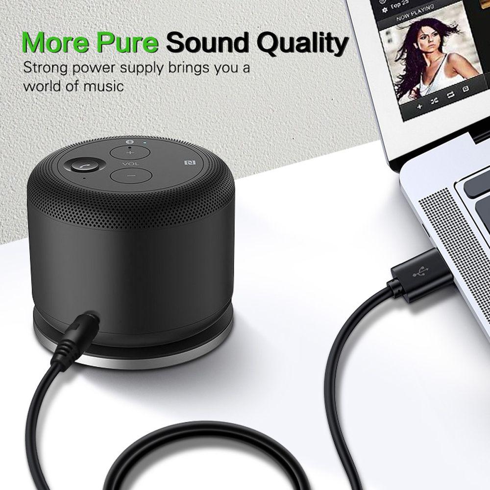 Plug 3.5mm Charging Cable Male To USB Power Charger Cable 5.5*2.1mm USB to DC 3.5mm Connector Cable