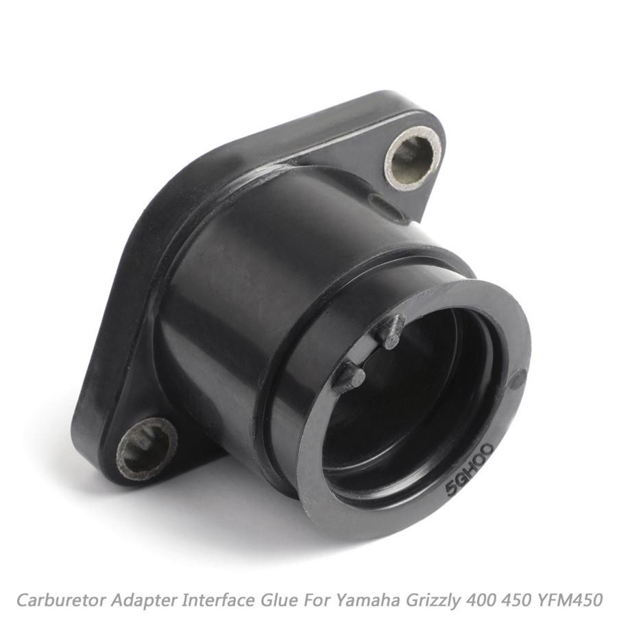 4 шт. Резиновые патрубки карбюратора мотоцикла для Yamaha YFM400A YFM400F YFM450FX Запчасти Соединительный патрубок Впускной коллектор Переходник