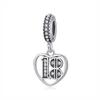 Original Charms Anniversary Birthday Gift Pendant Beads Fit Pan Brand Bracelets Necklaces Jewelry For Women