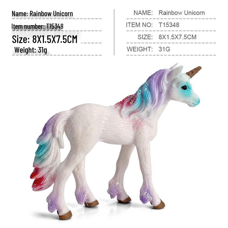 Pegasus Unicorn Set: Rainbow Wings Cognitive Toys for Children