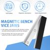 Мини Алюминиевые Тиски для Верстака Губки Противоскользящие Универсальные Губки Тисков Инструмент Инженера Магнитные Верстачные или Сверлильные Тиски Зажим Профессиональные Инструменты