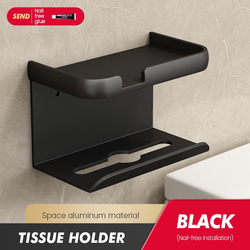 Настенный держатель для туалетной бумаги без перфорации, железный держатель для салфеток, стойка для хранения туалетной бумаги, бытовые товары для хранения