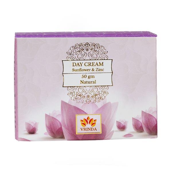 Дневной крем с Подсолнечником и Цинком (50 г), Sunflower & Zinc Day Cream, Vrindaam