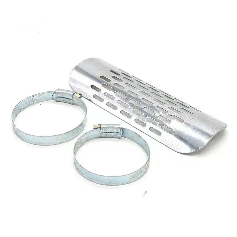 Motorcycle Exhaust Muffler Pipe Heat Shield Guard Protector Accessories Universal For Harley Honda Yamaha Custom