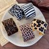 Милый, крутой браслет в стиле Spice Girl с леопардовым принтом и принтом зебры, женский ретро-браслет, открытый браслет, кольцо, темперамент, украшения для рук