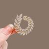 Senior Brooches Flower Leaf Brooch Pins for Women Suit Pendant  Fashion Brooches Jewelry