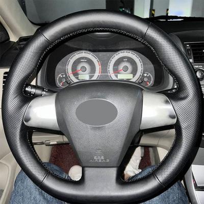 Кожаная накладка на руль автомобиля, точная посадка для Toyota Vanguard 2010-2013 Vanguard