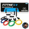 FITTNEX Professional Fitness Bands Set Gymnastic Band Resistance Bands Yoga Resistance