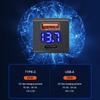 QC3.0 48W USB C PD Port 12V/24V Car Charger Voltmeter Power Socket Adapter For Toyota Mobile Phones Accessories Fast Charging