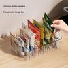 Detachable Kitchen Condiment Organizer: Desktop Seasoning Rack with Storage for Soy Sauce and Vinegar