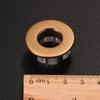 Copper Basin Faucet Brass Round Insert Chrome Ring Bathroom Hole Cap Overflow Cover