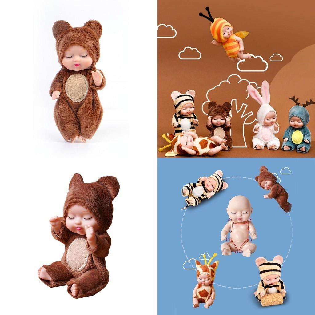 Реалистичная спящая кукла-младенец с подвижными конечностями**