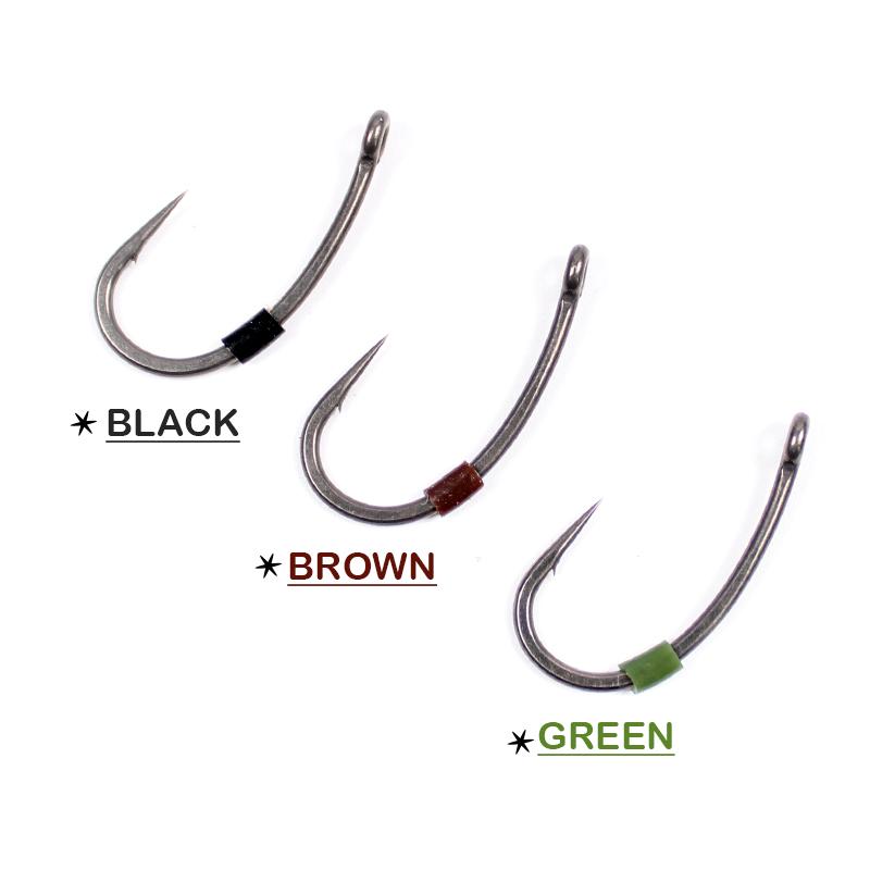 200pcs Carp Fishing Accessories Hook Silicone Tube Anti-tangle Rig Tubing Fit Over Hook 2/4/6/8 For Carp Fishing Tackle