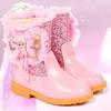 Женские флисовые ботинки принцессы Эльзы - Теплые зимние/осенние ботинки Мартин с мягкой подошвой, снегоступы