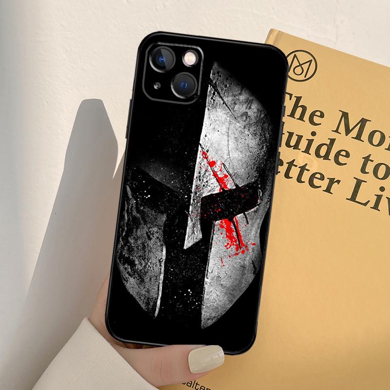 Spartan Phone Case For iPhone 12 11 13 Pro Max X XR XS Max 7 8 Plus SE 2020 12 Mini 13 Mini Cover