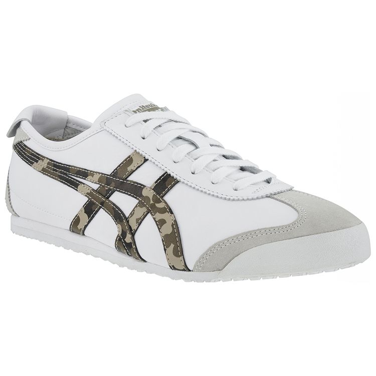 ONITSUKA TIGER Унисекс Mexico 66 Белый Камуфляж Белый Зеленый Серый 1183A941-100