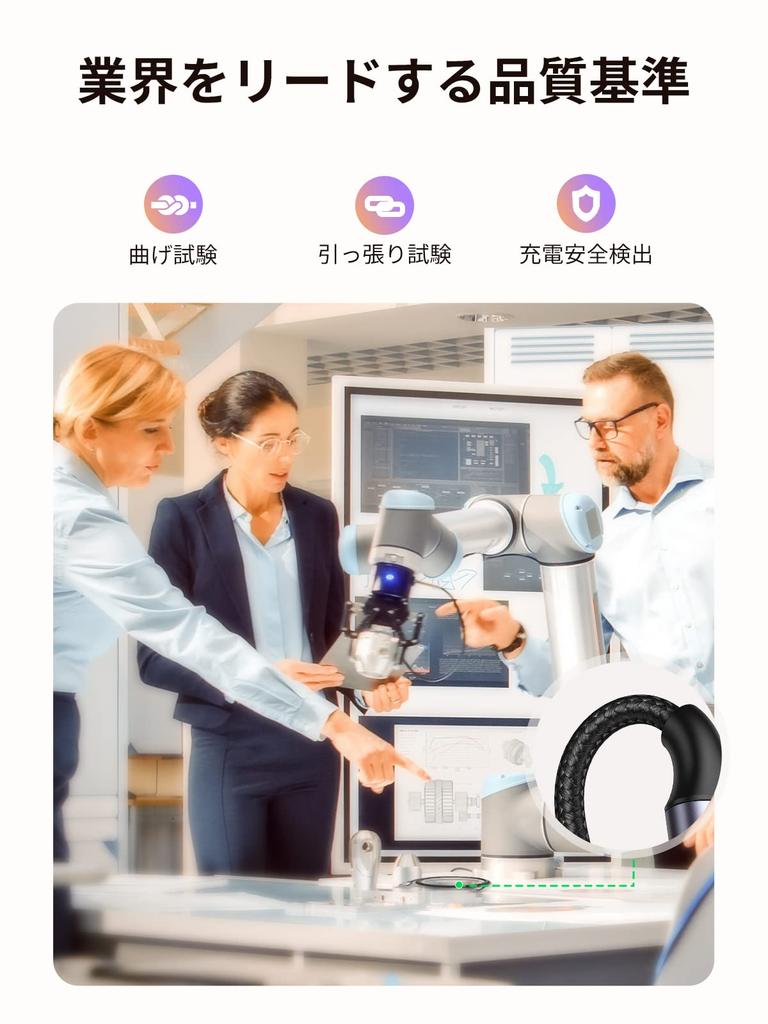 Ugreen USB Type C PD Super Rapid USB C to USB Nylon Disconnection Совместим с различными кабелями, такими как iPhone, Совместимо, 100 Вт/5 А, Зарядка, C,