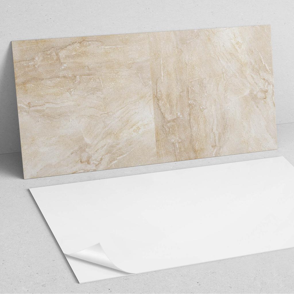 Naklejany Dekor Z Grafiką Do Przedpokoju Winylowy 120X60 Cm Naturalny Wzór Kamienia