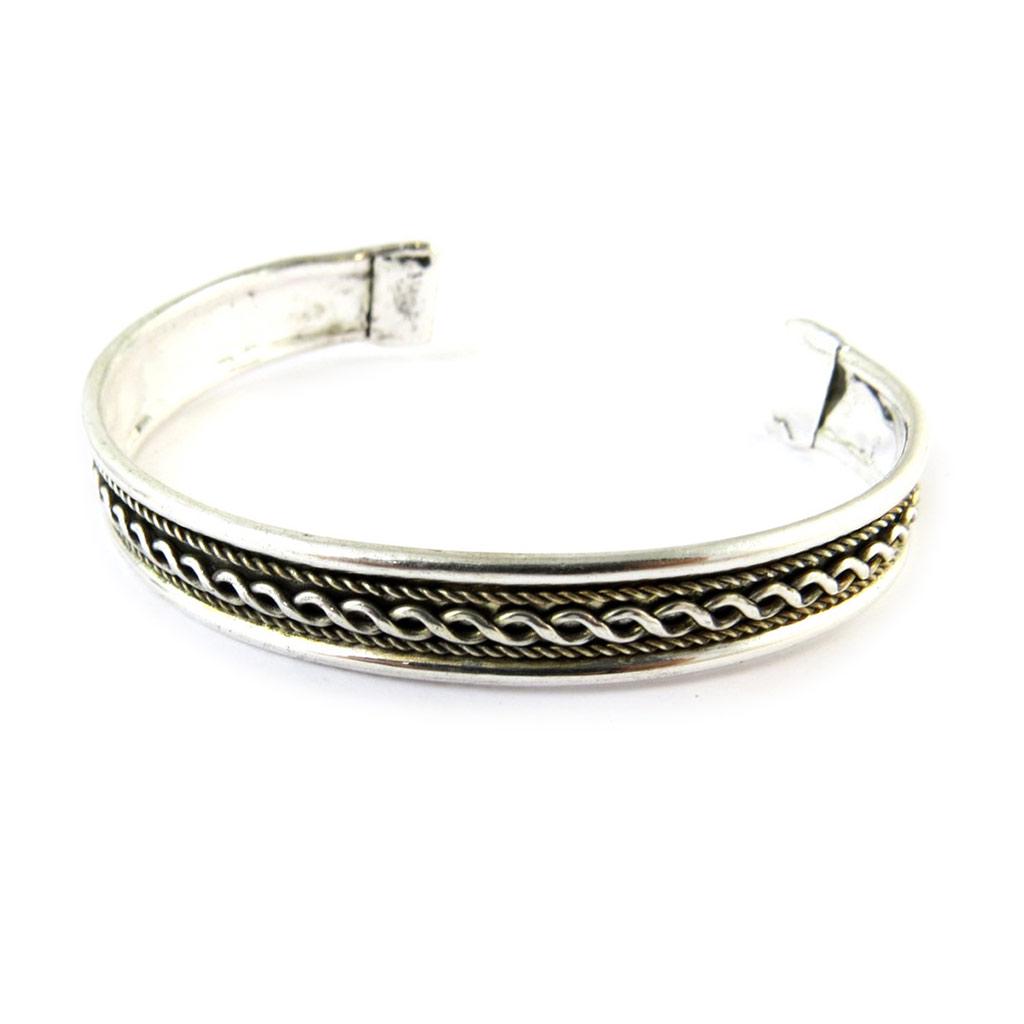 Les Trésors De Lily [N8077] - Серебряный дизайнерский браслет «Клеопатра».