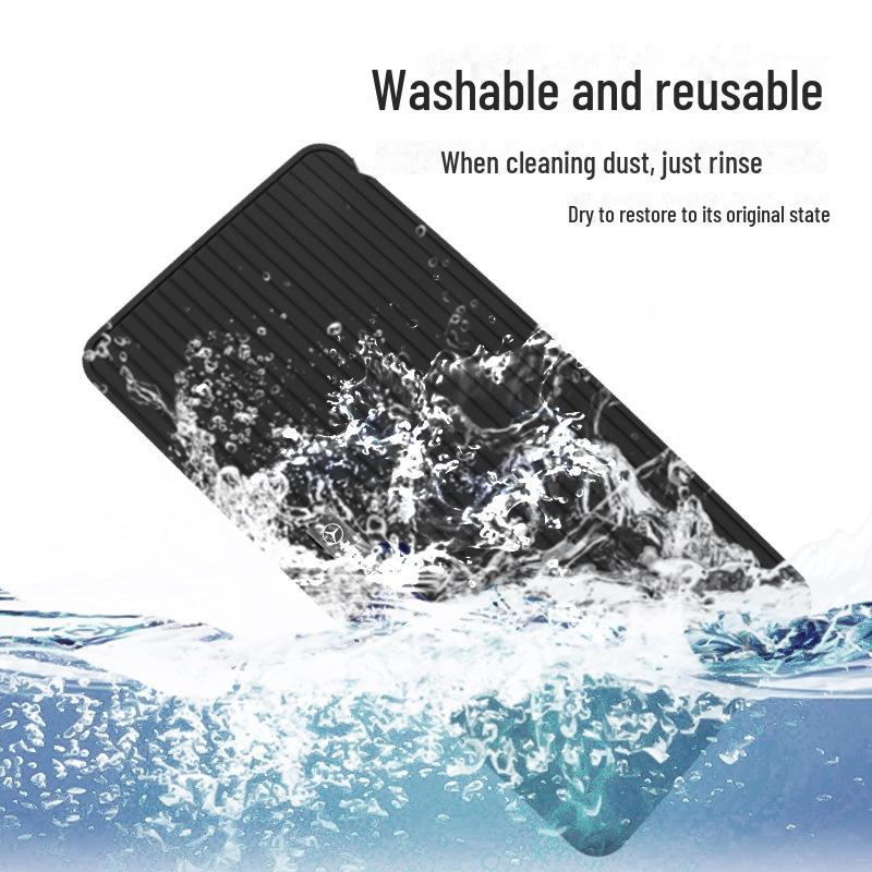 Противоскользящий коврик для хранения вещей в автомобиле Mercedes-Benz C200L, E300L, GLC260L с держателем для духов на приборной панели