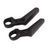 1 Pair L Shape Bike Handlebar Bar Ends Ergonomic Bike Auxiliary Handlebar  Mountain Bike Riding
