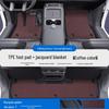 Водонепроницаемые ТПЭ коврики в салон и защита порогов для BYD Fang Bao Bao 5/8, Titanium 3/7 - Коврики с полным покрытием (тип "соты").