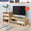 Mi Ling Wireless Charging Monitor Riser with USB & Storage