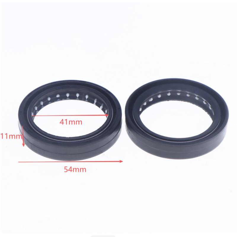 41x54x11mm Oil Seal & Dust Cover, Front Fork Seal for Kw Hd CB-1/CB1/CBR400/CB750 Motorcycle Accessories