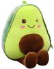 YYFRIEND Cute Plush Fruit Stuffed Doll Large Avocado Pillow Cartoon Food Children Lovely Soft Christmas Birthday Gift Bedroom Living 45cm Room,