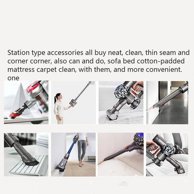 Комплект насадок для пылесосов Dyson V7 V8 V10 V11 V15 Absolute Detect Cyclone Outsize, набор аксессуаров, сменная щетка
