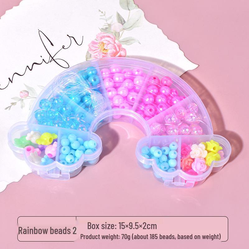 Игрушки из бисера ручной работы: Набор для изготовления украшений для девочек «Сделай сам» с креативными браслетами и ожерельями-пазлами