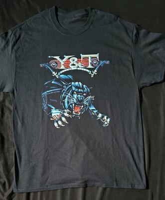 Футболка унисекс Y&T Black Tiger Band 2016 Мировой Тур Концерт S-5XL
