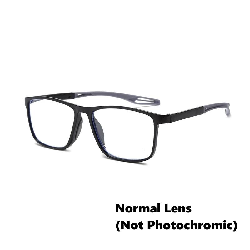 Vintage Far Sight Photochromic Glasses Fashion Sqaure HD Lens Reading Glasses Men Women Intelligent Sun Glasses 0+1.0+2.0+4.0