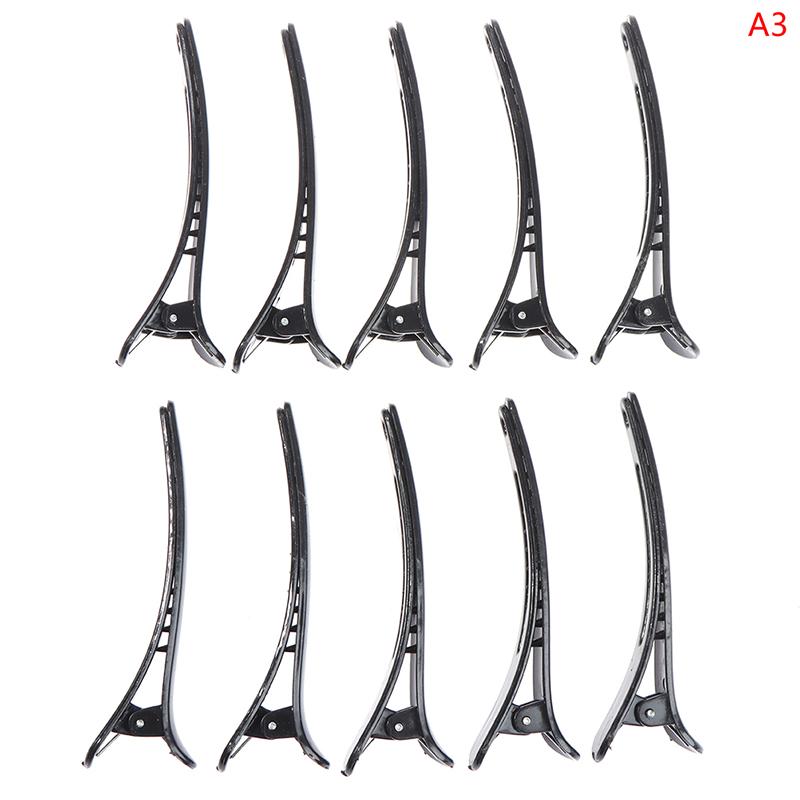 10Pcs/Set Professional Basic Hair Grip Clips Sectioning Salon Styling Hair Clips