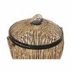 Panier - Naturel - Lot de 2 - Métal - Rotin - 48 x 48 x 55 cm