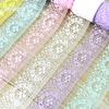 (10 Yards/roll) 40mm White Lace Fabric Webbing Decoration Packing Material