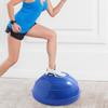 Балансировочный полусферный мяч для пилатеса и фитнеса, тренировочная точка для силы и гибкости