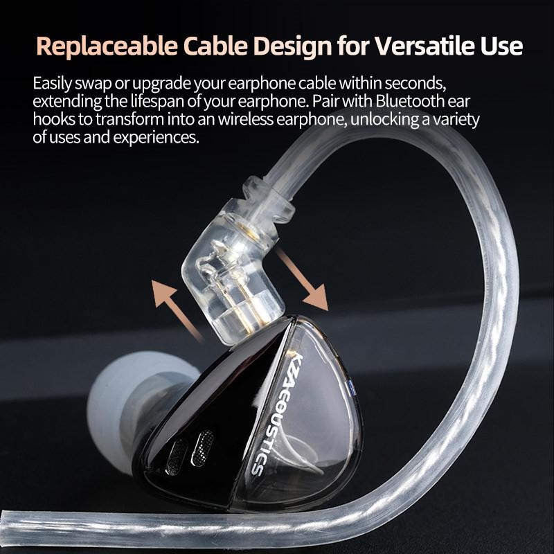 KZ X Angelears Libra High Resolution HiFi Wired Earphones Ultra Wide Frequency Dynamic IEMs Balanced Sport Headphones PK EDX PRO