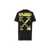 OFF WHITE Свободная акриловая футболка со стрелками S/S OMAA027F191850101060