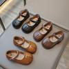 Girls' Small Leather Shoes 2025 Spring and Autumn New Children's Shoes Baby Princess Shoes Girls Medium and Older Children's Soft-soled Single Shoes