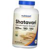 Organic Shatavari Extract, Shatavari 600, Nutricost  180caps (71647014)